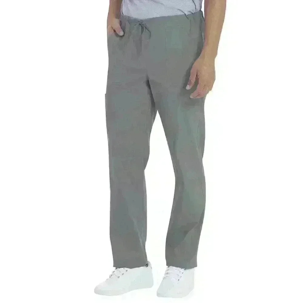 Unisex Scrubstar Core Essentials Scrub Pants Size 3XL Drawstring Tie Condor Grey - Picture 9 of 11
